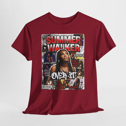 Summer Walker 'Over It' Collage Tee — R&B Artist Graphic T-Shirt