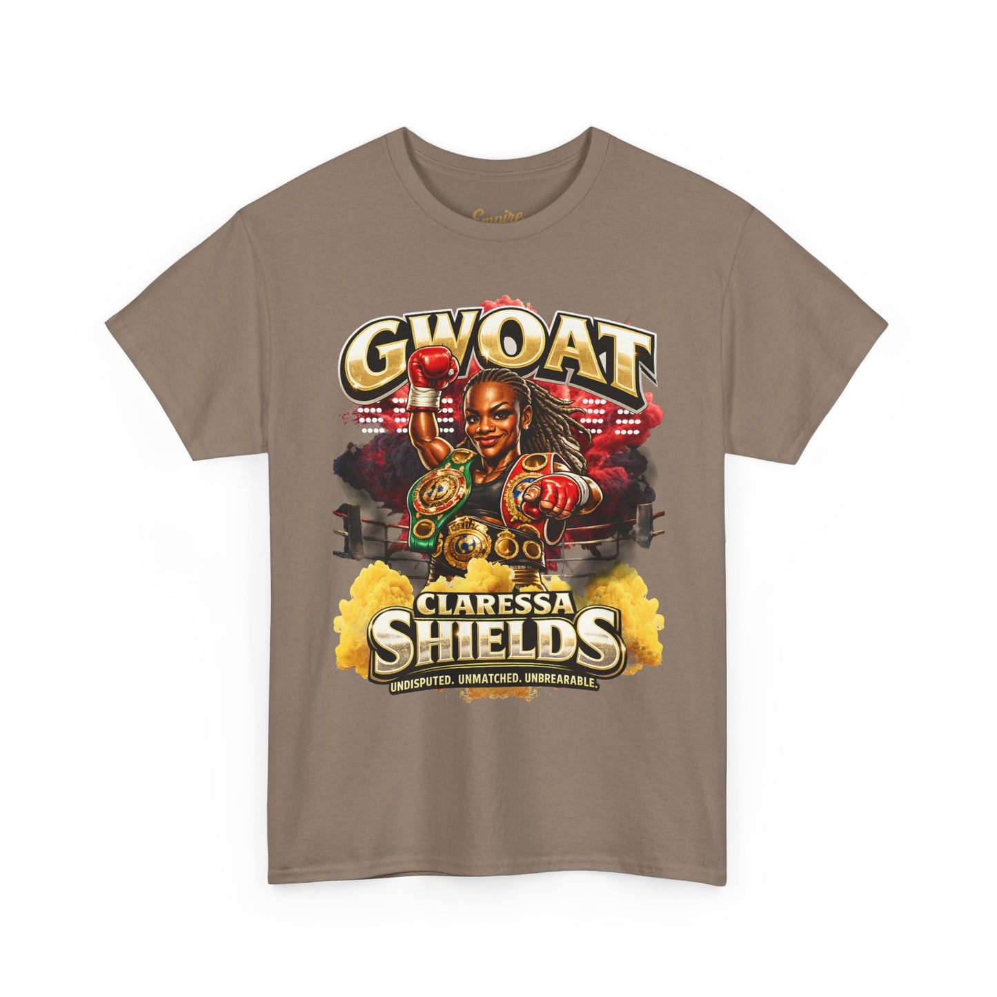 GWOAT: Claressa Shields Championship Tribute Tee