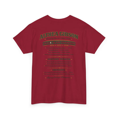 Althea Gibson 'Breaking Barriers' Tennis T-Shirt — Vintage Grand Slam Champion Tribute