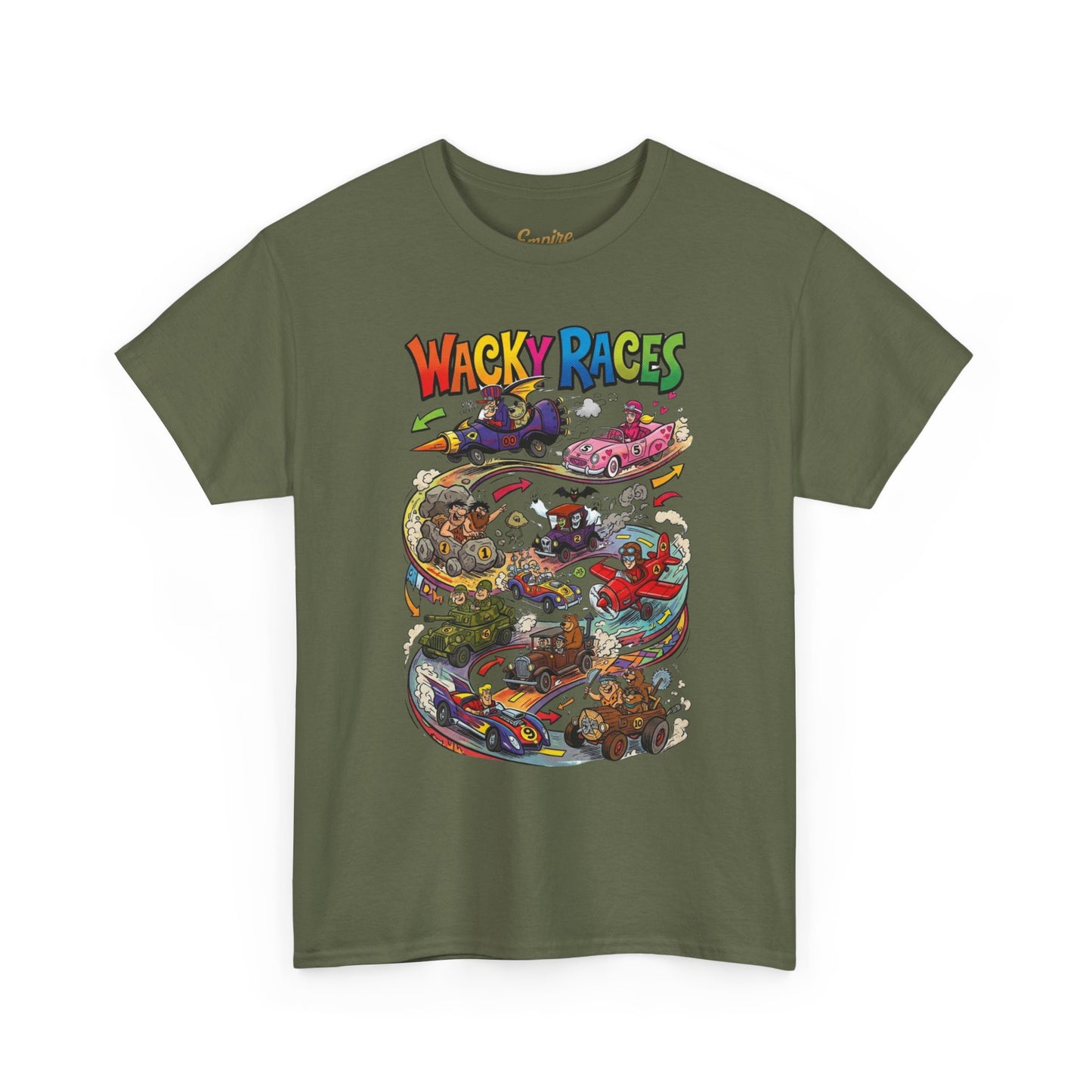 Wacky Races Vintage Cartoon Tee