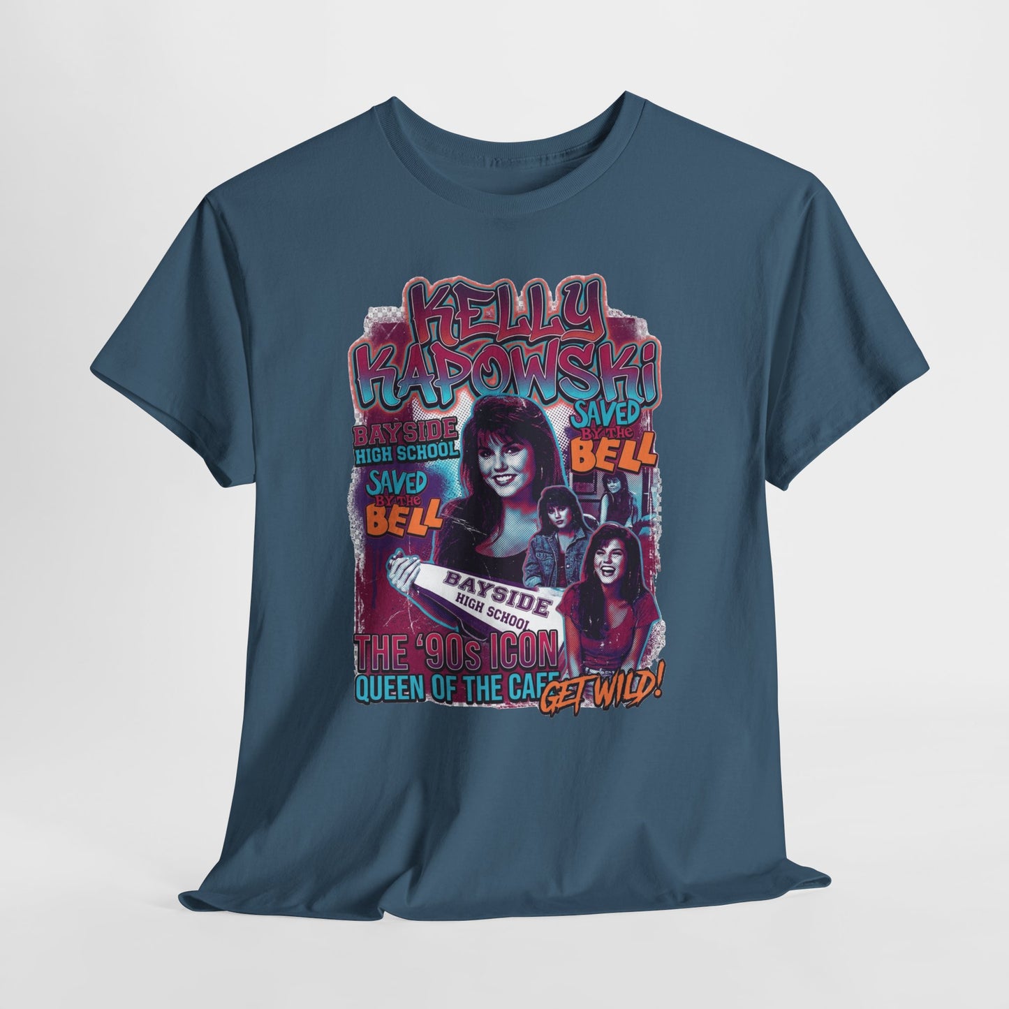 Retro ‘Saved by the Bell’ Kelly Kapowski Graphic Tee — Vintage 90s TV School Spirit T-Shirt
