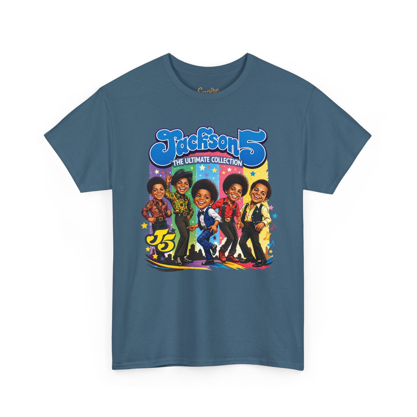 Jackson 5 Retro Graphic Tee — 'The Ultimate Collection' Vintage Band T-Shirt