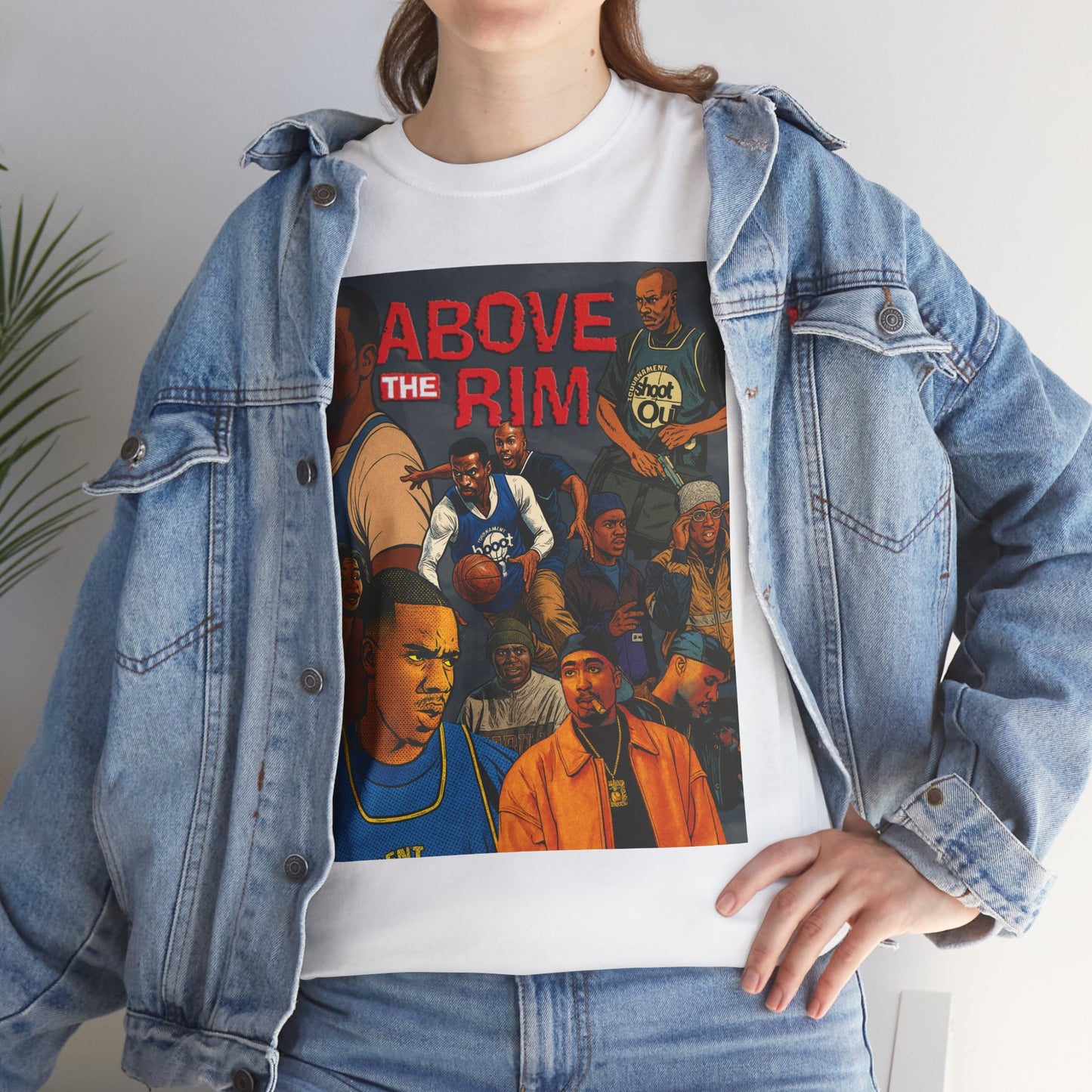 Above The Rim Movie Inspired Graphic Tee