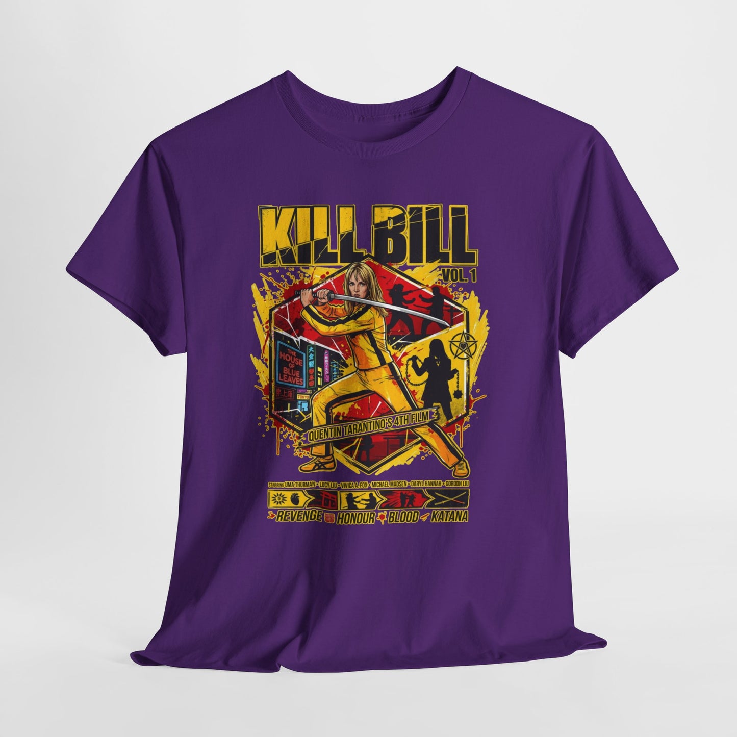 Kill Bill Graphic Tee — Retro Action Movie Poster T-Shirt