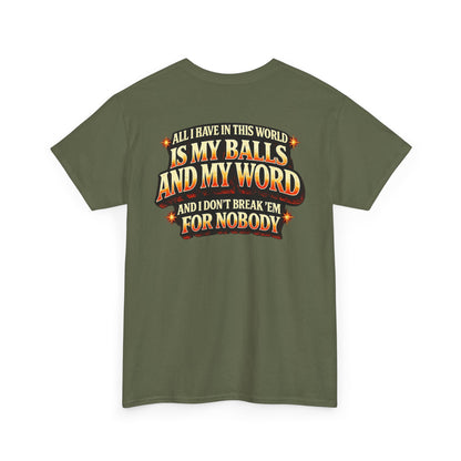 Montana 'The World Is Yours' Graphic Tee
