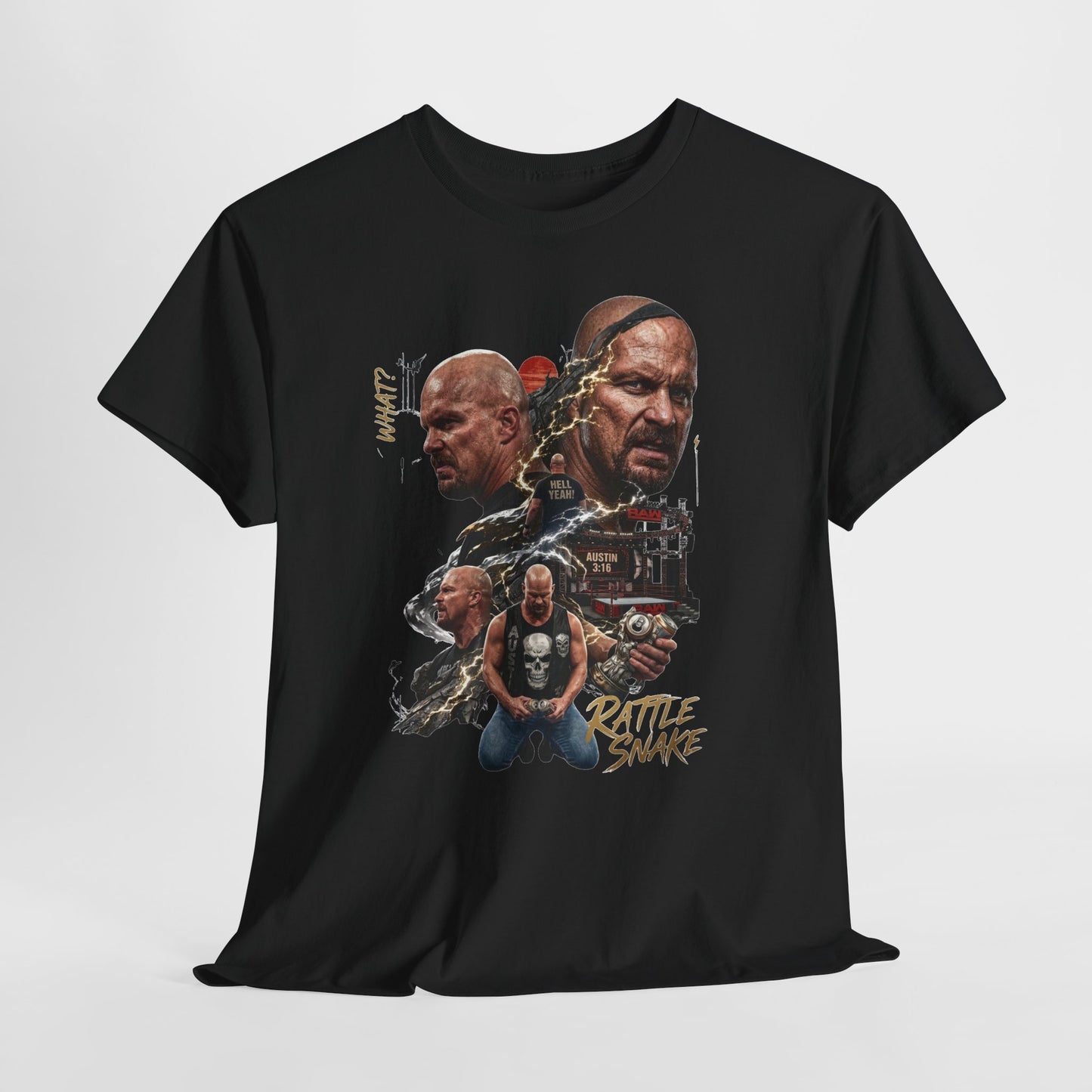 Vintage Stone Cold Austin 3:16 Collage Tee