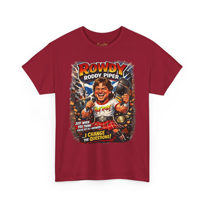 Rowdy Roddy Piper T-Shirt — Retro Wrestling Graphic Tee