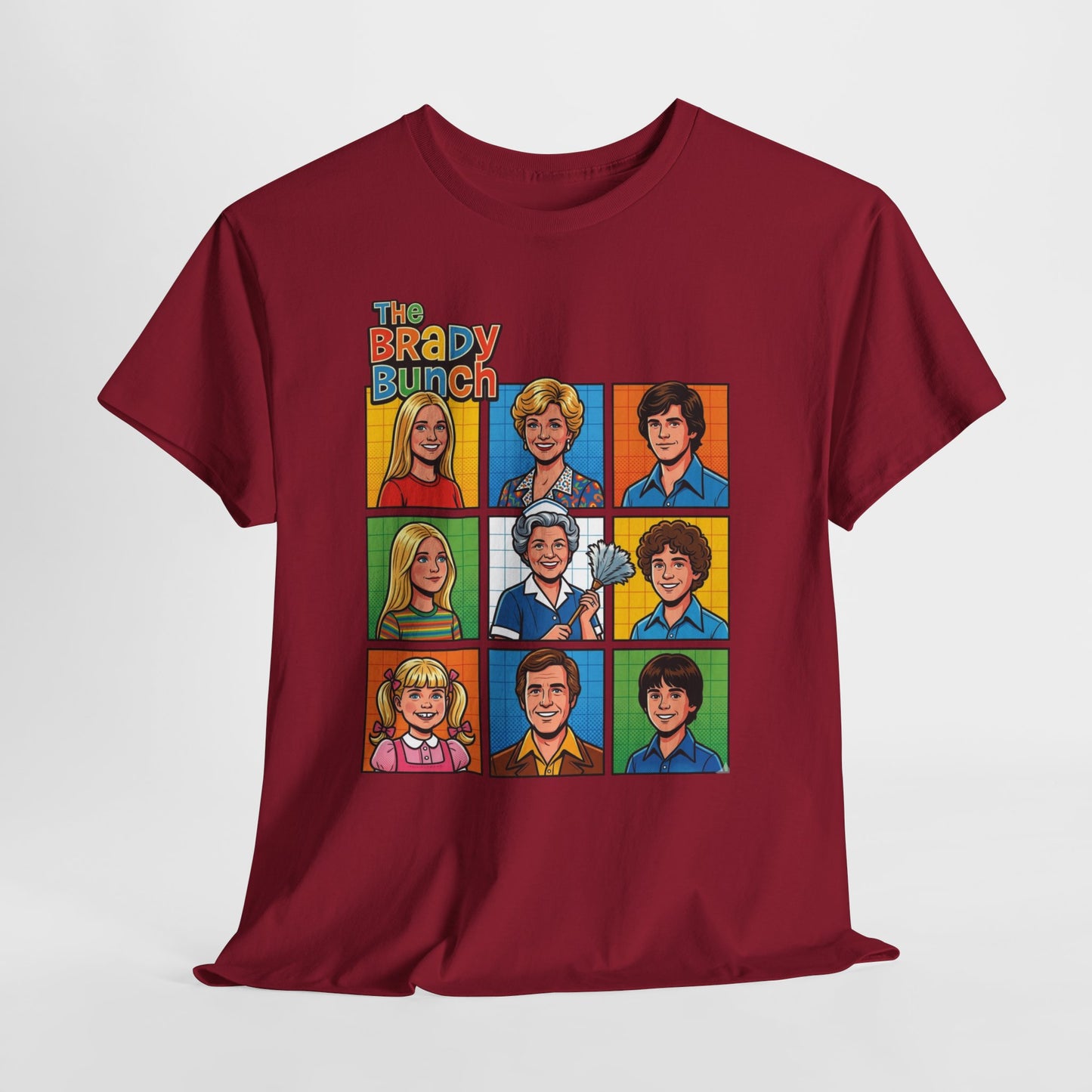 Brady Bunch Retro Grid T-Shirt