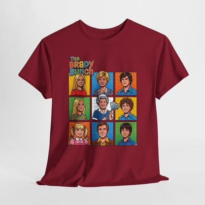 Brady Bunch Retro Grid T-Shirt