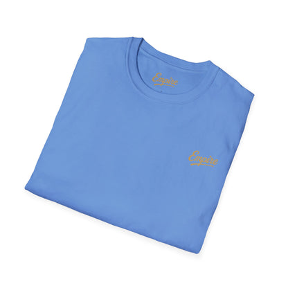 Softstyle Gold 'Empire' Logo T-Shirt