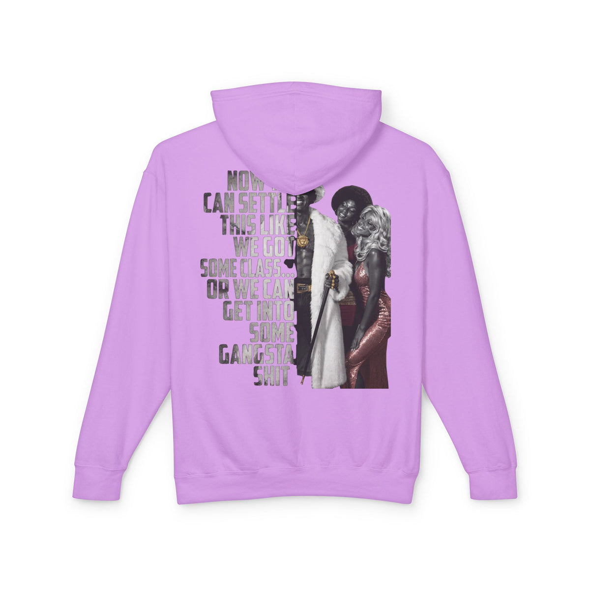 Hoodie – “Money Can’t Settle This” Gangster Streetwear Design