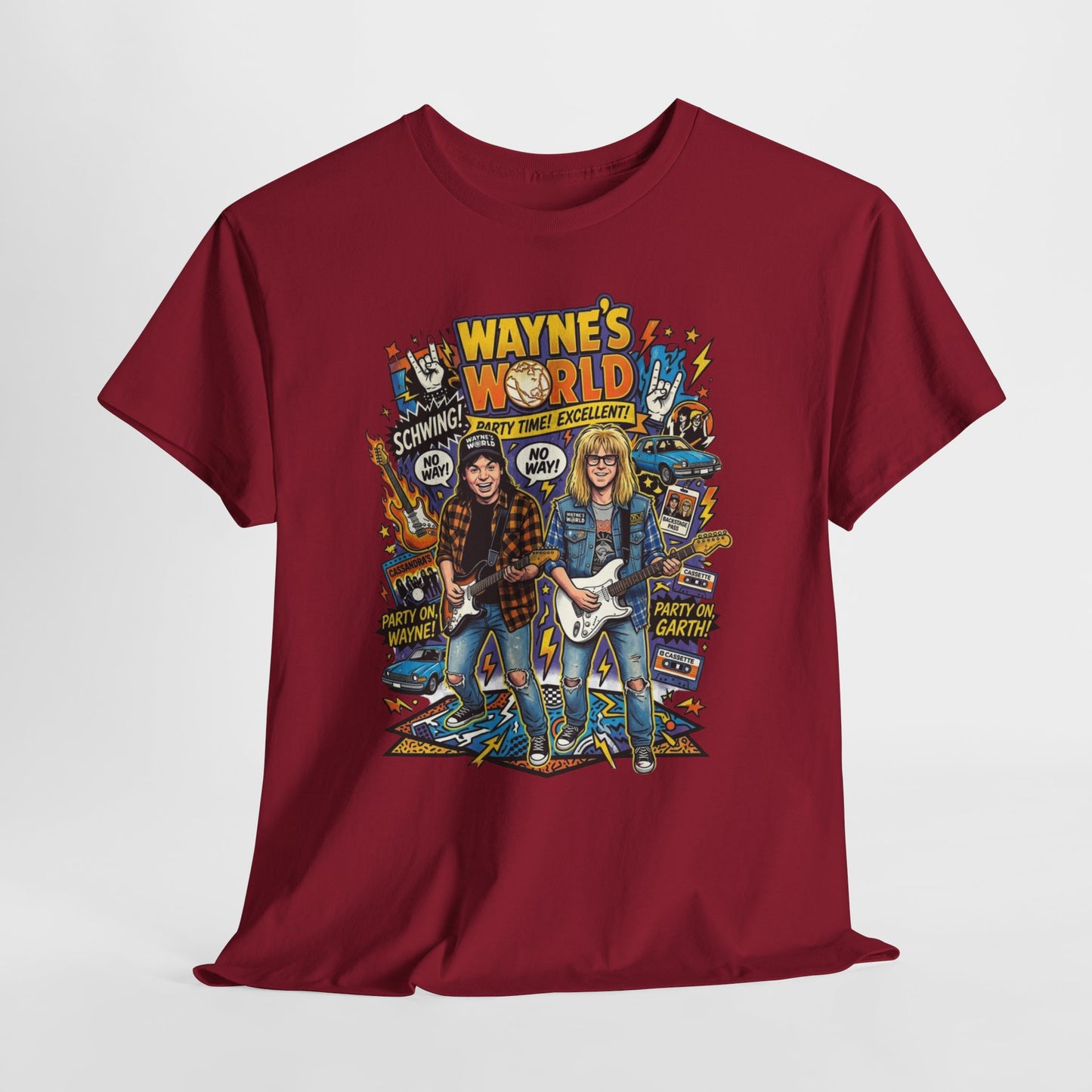 Wayne's World Retro Band Tee