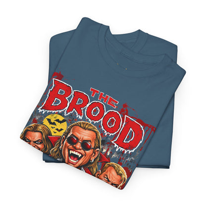 The Brood Horror Band Tee — “Enter the Darkness” Graphic T-Shirt