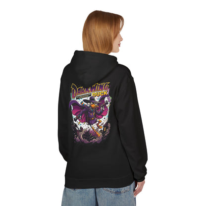 Retro Darkwing Duck Graphic Hoodie | 90s Cartoon Nostalgia