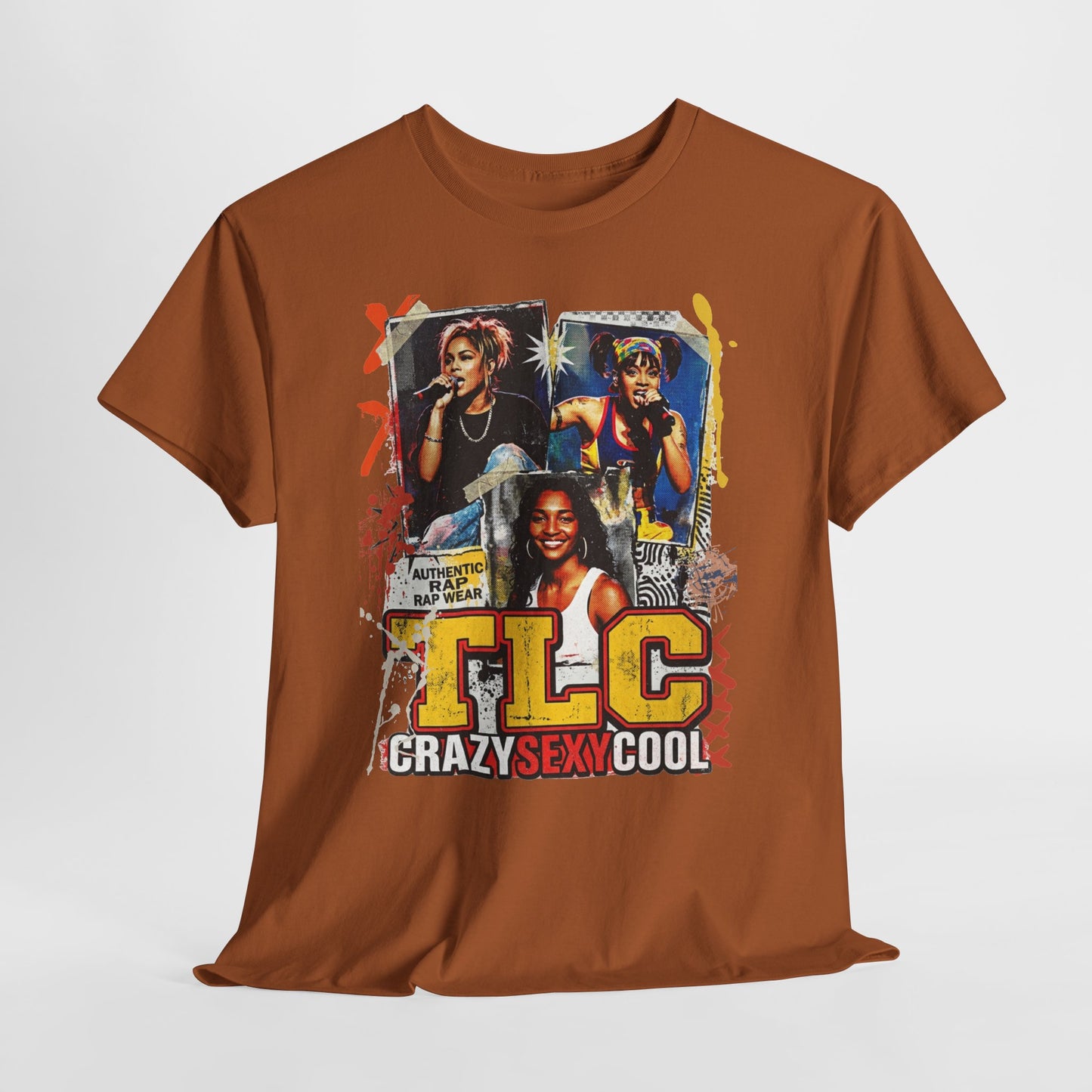 TLC 'Crazy Sexy Cool' Graphic Tee - Retro 90s R&B Band Shirt