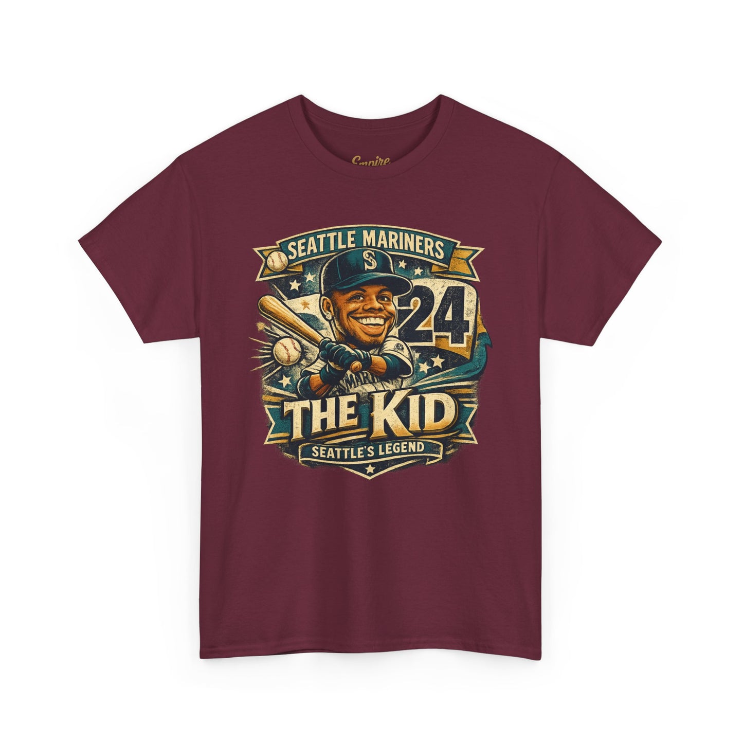 Griffey Jr. "The Kid" - Vintage Baseball Graphic T-Shirt