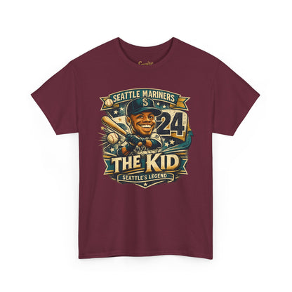Griffey Jr. "The Kid" - Vintage Baseball Graphic T-Shirt