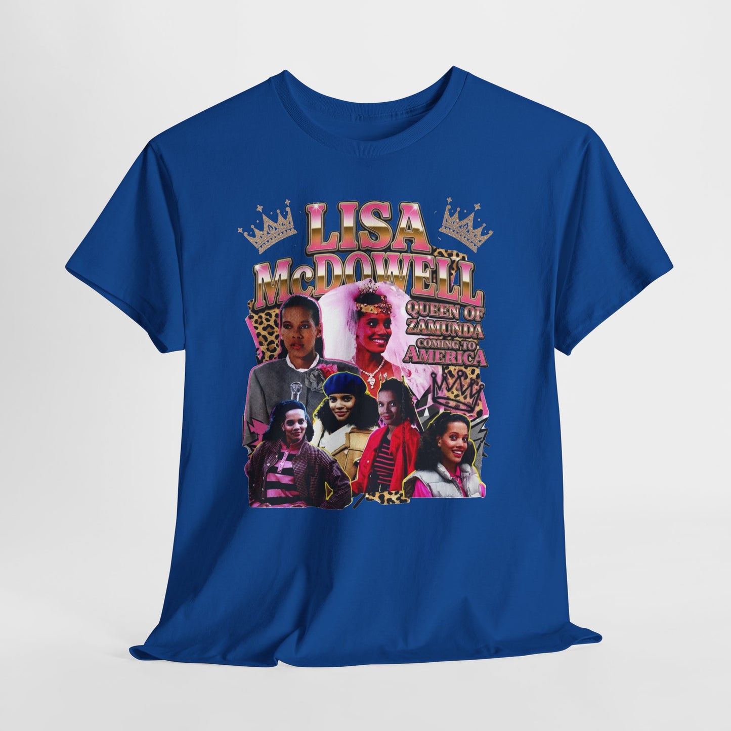 Lisa McDowell ‘90s Nostalgia Collage Tee — Coming To America Graphic Shirt