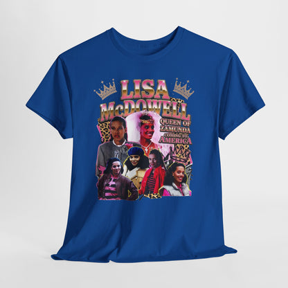 Lisa McDowell ‘90s Nostalgia Collage Tee — Coming To America Graphic Shirt