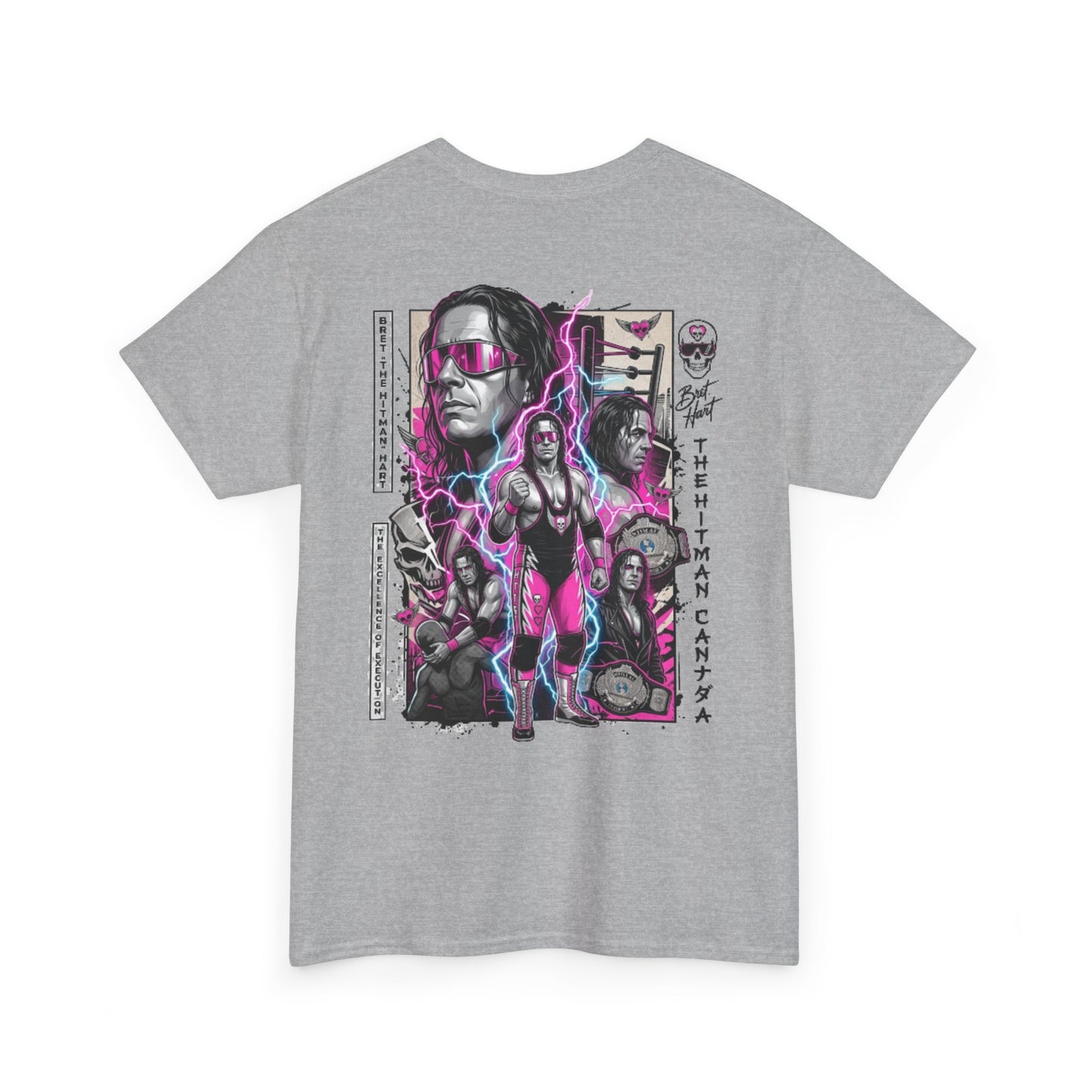 Bret Hart Tribute T-Shirt — Retro Wrestling Tee
