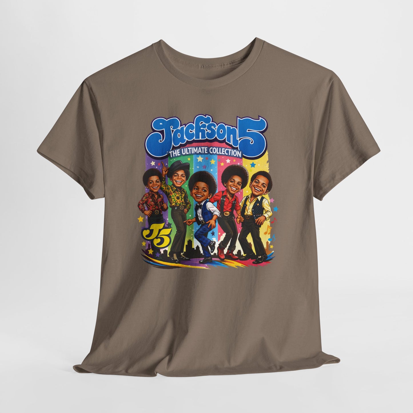 Jackson 5 Retro Graphic Tee — 'The Ultimate Collection' Vintage Band T-Shirt