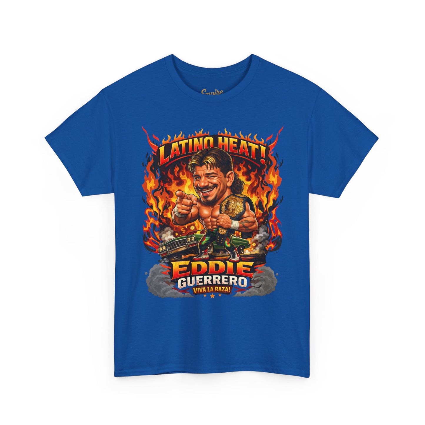Eddie Guerrero 'Latino Heat' Graphic Tee - Wrestling Tribute Shirt