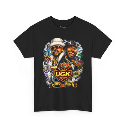 UGK Pimp & Bun B Graphic T-Shirt — Retro Hip Hop Tribute Tee