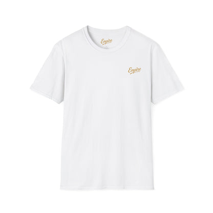 Softstyle Gold 'Empire' Logo T-Shirt
