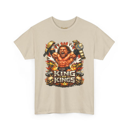 King of Kings Tee - Retro Wrestling Champion Graphic T-Shirt