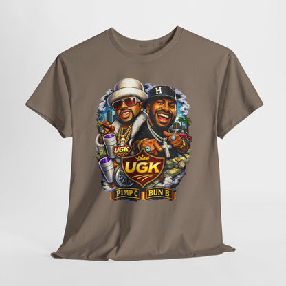 UGK Pimp & Bun B Graphic T-Shirt — Retro Hip Hop Tribute Tee