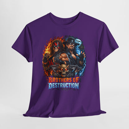 Brothers of Destruction Tee — Retro Wrestling Graphic Shirt