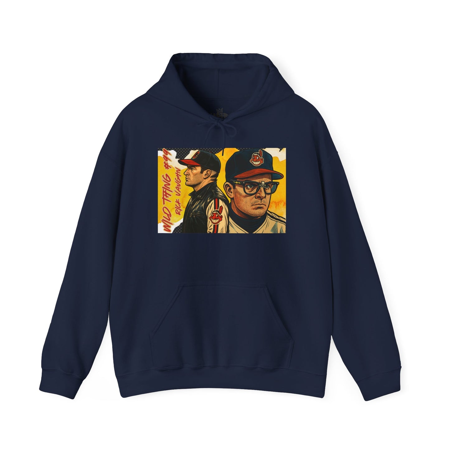 "Wild Thing "Vintage Style Unisex Hoodie with Iconic Film Design | Cozy Sweatshirt for Movie Lovers, Perfect Gift for Birthdays, Nostalgic Apparel