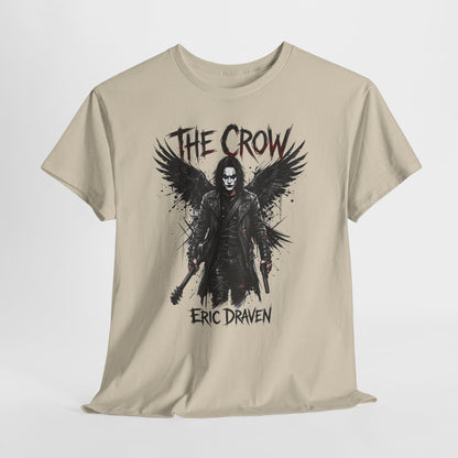The Crow Eric Draven Graphic Tee - Gothic Rock Movie Tribute Shirt
