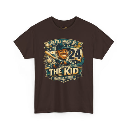 Griffey Jr. "The Kid" - Vintage Baseball Graphic T-Shirt