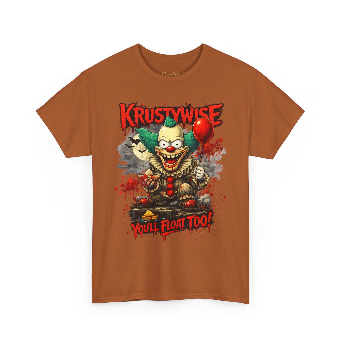 Krustywise "You’ll Float Too" Horror Tee