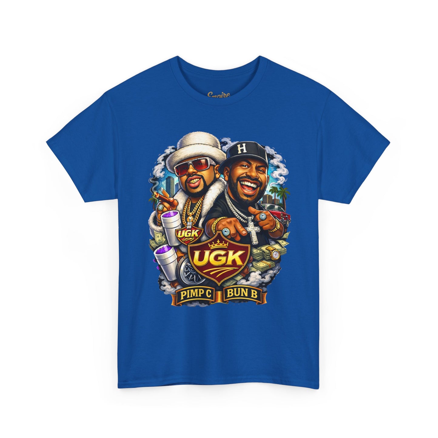 UGK Pimp & Bun B Graphic T-Shirt — Retro Hip Hop Tribute Tee