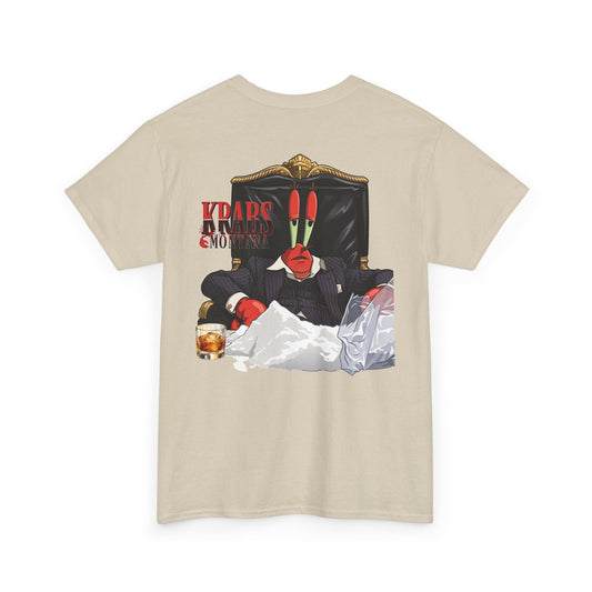 Krabs Montana Tee — Parody Graphic T-Shirt (Front Chest & Back Design)