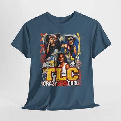 TLC 'Crazy Sexy Cool' Graphic Tee - Retro 90s R&B Band Shirt
