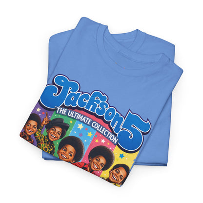 Jackson 5 Retro Graphic Tee — 'The Ultimate Collection' Vintage Band T-Shirt