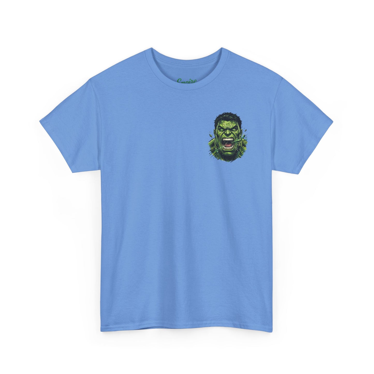 Hulk Graphic Tee — Bruce Banner Movie Poster Back Print