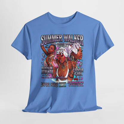 Summer Graphic Tee — "Born in Atlanta" Soulful R&B Tribute Shirt