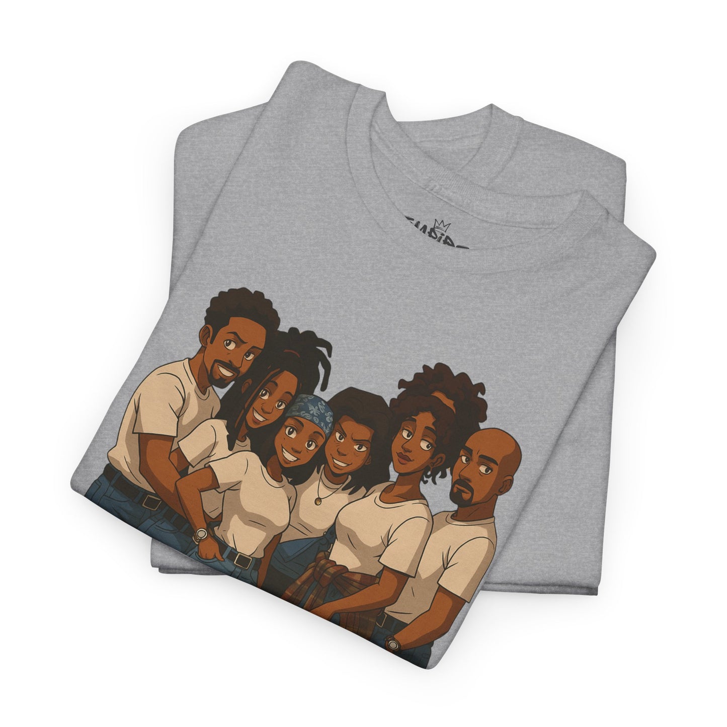 Living Single Unisex Heavy Cotton Tee - Nostalgic TV Show T-Shirt for Fans