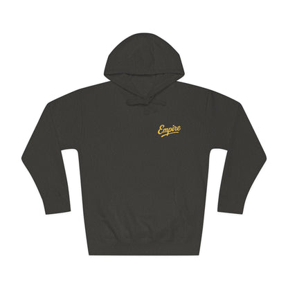 EMPIRE Unisex Fleece Hoodie with Embroidered Design