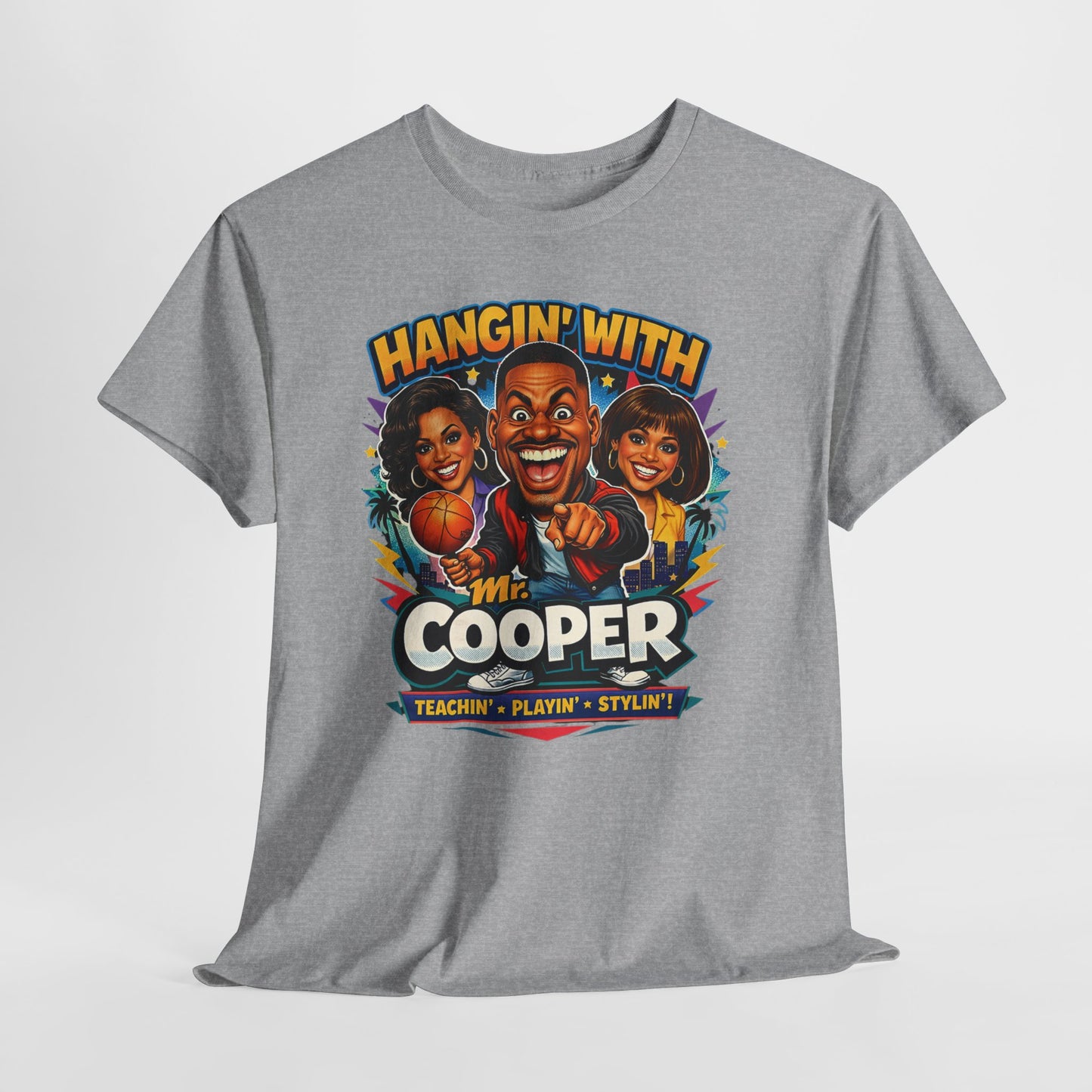 Hangin' With Mr. Cooper T-Shirt — Retro 90s Sitcom Graphic Tee