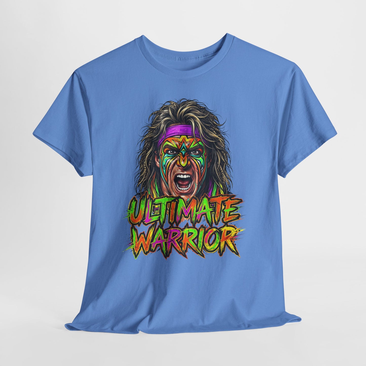 Ultimate Warrior T-Shirt — Retro Wrestling Face Paint Tee