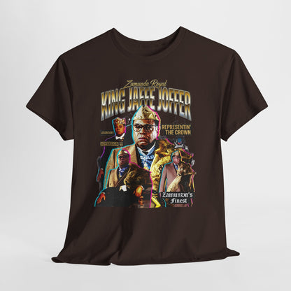 King Jaffe Joffer Graphic Tee — Vintage Coming To America Design