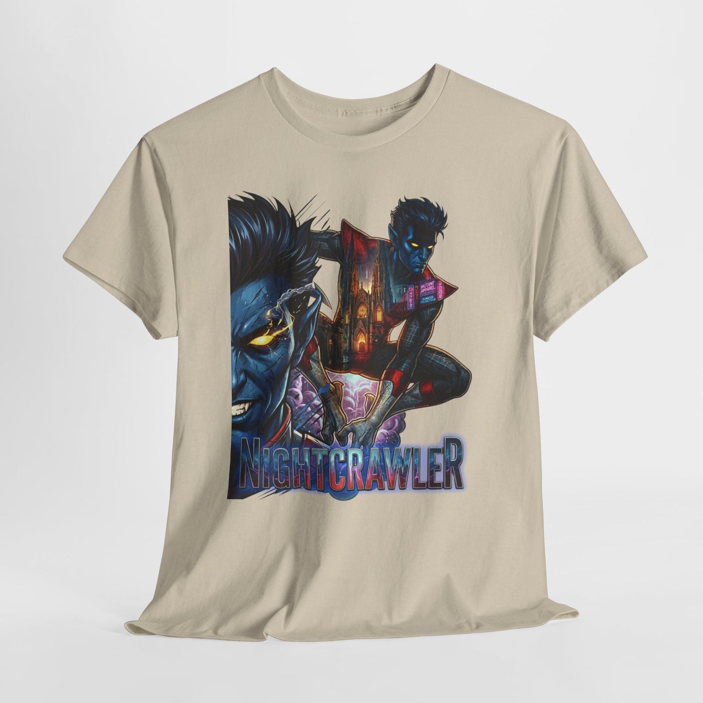 Nightcrawler Graphic Tee — Vintage Comic X-Men Design