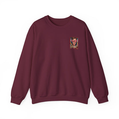Cyclops Graphic Sweatshirt — Retro X‑Men Laser Portrait Crewneck