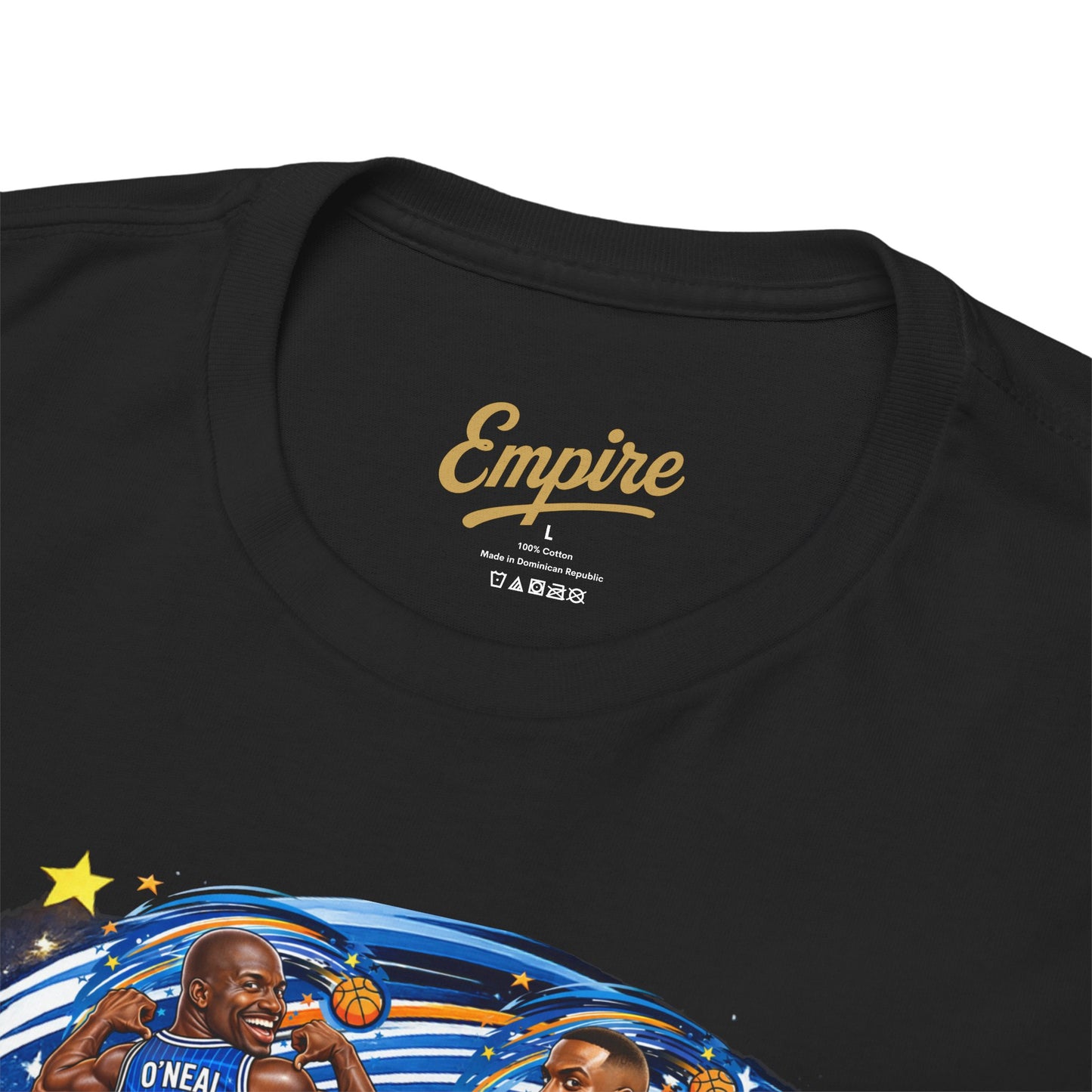 Orlando Magic Basketball Tee — Shaq & Penny Retro Cartoon Design