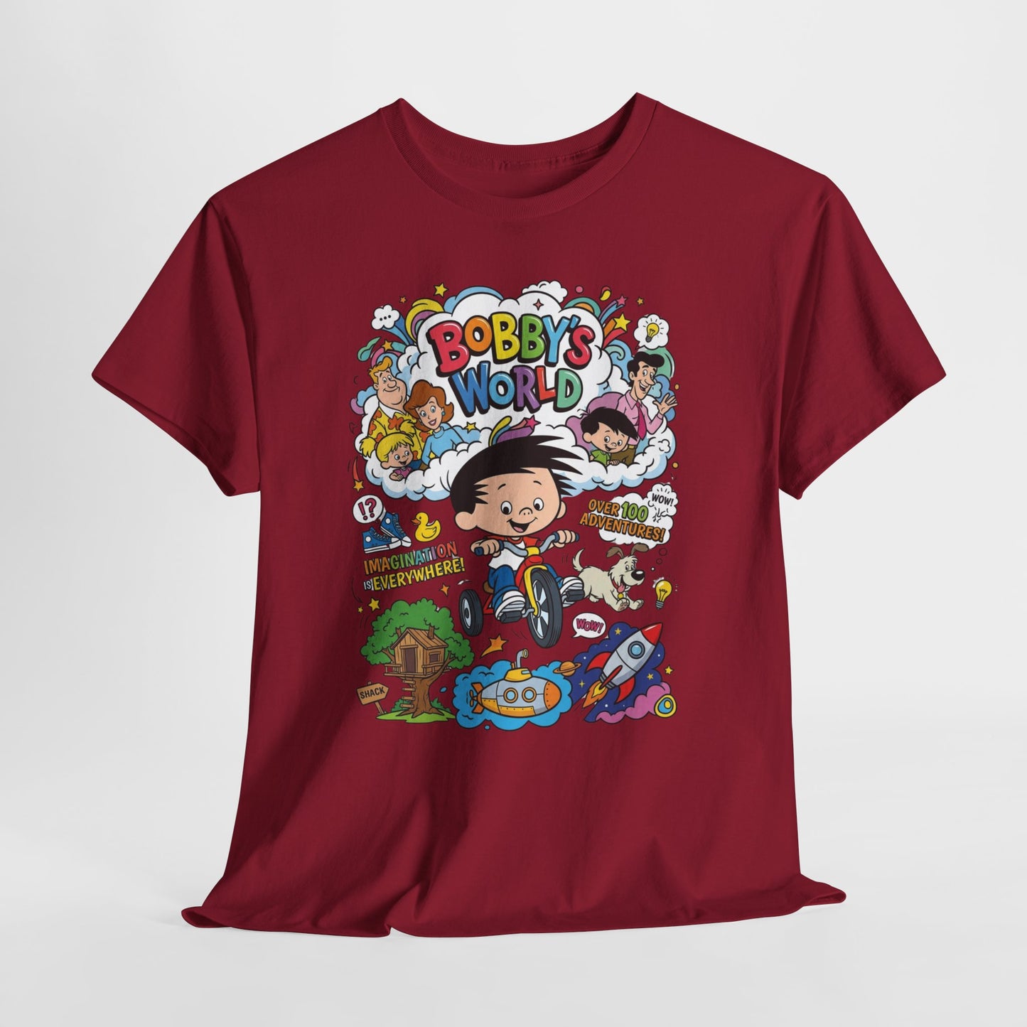 "Bobby's World" Cartoon Adventure Tee